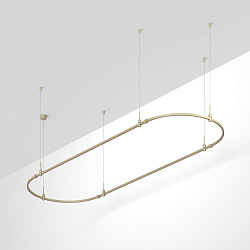 Основание ART-APRIORI-OVAL-HANG-3000x1000 (OG) (Arlight, IP20 Металл, 3 года)