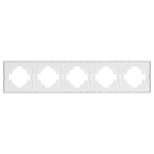 Рамка пластиковая FRM-TENDO-PL-5-WH (Arlight, Белый) Lednikoff