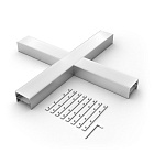 Крестовина SL-LINE-5035 (Arlight, Металл) Lednikoff