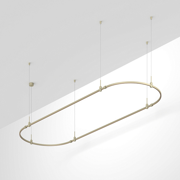 Основание ART-APRIORI-OVAL-HANG-3000x1000 (OG) (Arlight, IP20 Металл, 3 года)
