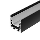 Профиль LINE-3535-TRAY-2000 BLACK (Arlight, Алюминий) Lednikoff