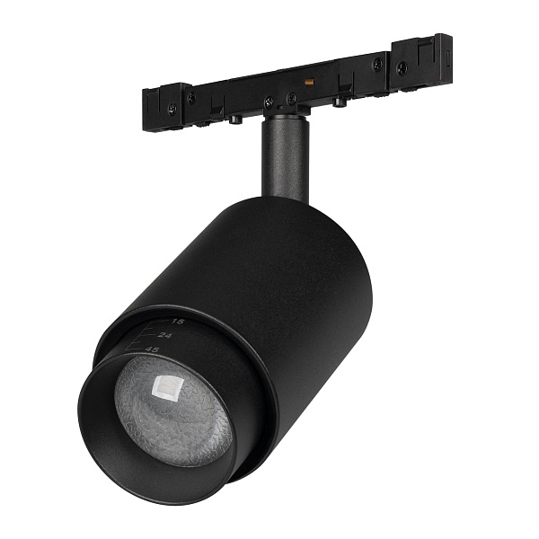 Светильник MAG-MICROCOSM-SPOT-ZOOM-R47-9W Day4000 (BK, 15-55 deg, 24V) (Arlight, IP20 Металл, 5 лет)