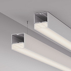 Профиль с экраном SL-LINE-7477-2500 WHITE+OPAL (Arlight, Алюминий) Lednikoff