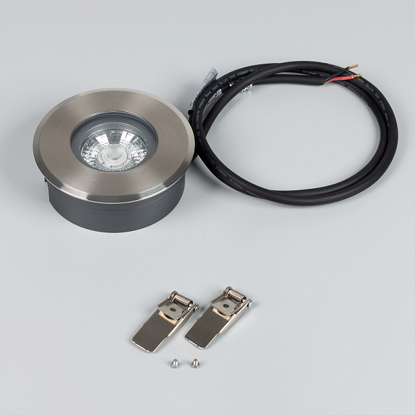 Светильник ART-GROUND-SLIM-R110-6W Warm3000 (SL, 35 deg, 24V) (Arlight, IP67 Металл, 3 года) Lednikoff