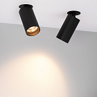 Светильник SP-GABI-BUILT-FLAP-R60-12W Warm3000 (BK, 60 deg, 230V) (Arlight, IP40 Металл, 5 лет) Lednikoff