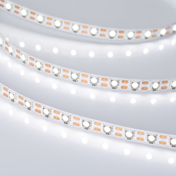 Светодиодная лента RT 2-5000 12V Cx1 Day5000 2x (5060, 360 LED, CRI98) (Arlight, 16.8 Вт/м, IP20) Lednikoff