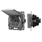 Механизм розетки влагозащищённый SCT-MCP-PL-GR-V (250V, 16A) (Arlight, -) Lednikoff