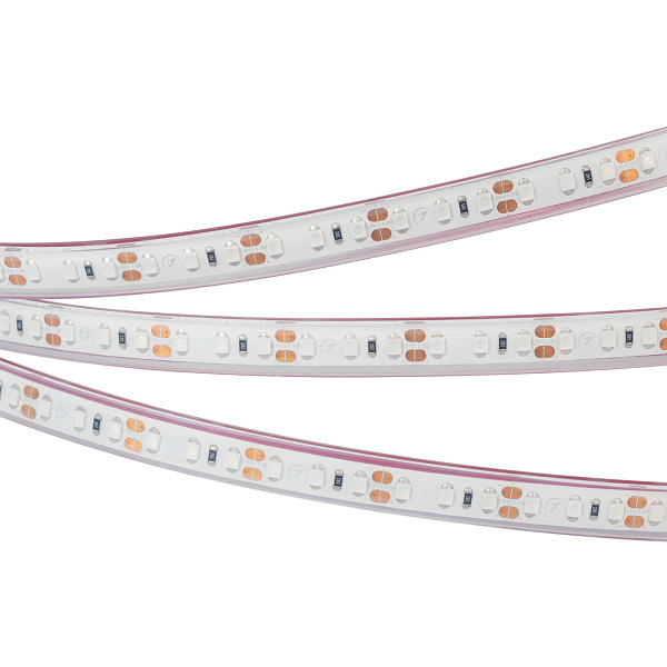 Светодиодная лента RTW 2-5000PGS 12V Green 2x (3528, 600 LED, LUX) (Arlight, 9.6 Вт/м, IP67) Lednikoff