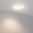 Светодиодный светильник LTD-105WH-FROST-9W Day White 110deg (Arlight, IP44 Металл, 3 года) Lednikoff