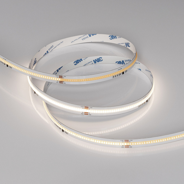 Светодиодная лента SPI-COB-X378-12mm 24V Day4000-PX21-BPT (8 W/m, IP20, 5m) (Arlight, бегущий огонь) Lednikoff