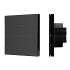 INTELLIGENT ARLIGHT Кнопочная панель SMART-DMX512-801-22-8G-8SC-DIM-IN Black (230V, 2.4G) (IARL, IP20 Пластик, 5 лет) Lednikoff