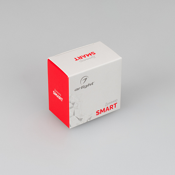 Диммер SMART-D12-DIM-PUSH-VR (12-48V, 1x6A, 2.4G) (Arlight, IP20 Пластик, 5 лет) Lednikoff