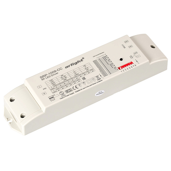 Диммер тока SR-P-1009-50W (220V, 200-1500mA) (Arlight, IP20 Пластик, 3 года) Lednikoff