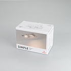 Светильник CL-SIMPLE-S148x80-2x9W Warm3000 (BK, 45 deg) (Arlight, IP20 Металл, 3 года) Lednikoff